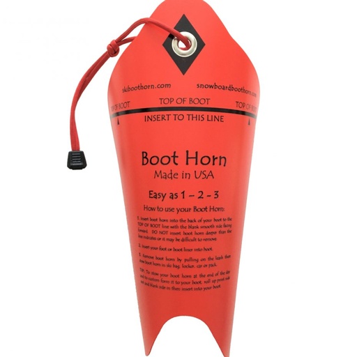 [BOOT-HORN] Ski Boot Horn